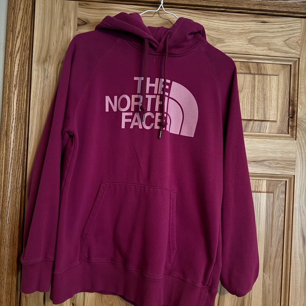 The North Face Burgundy Hoodie